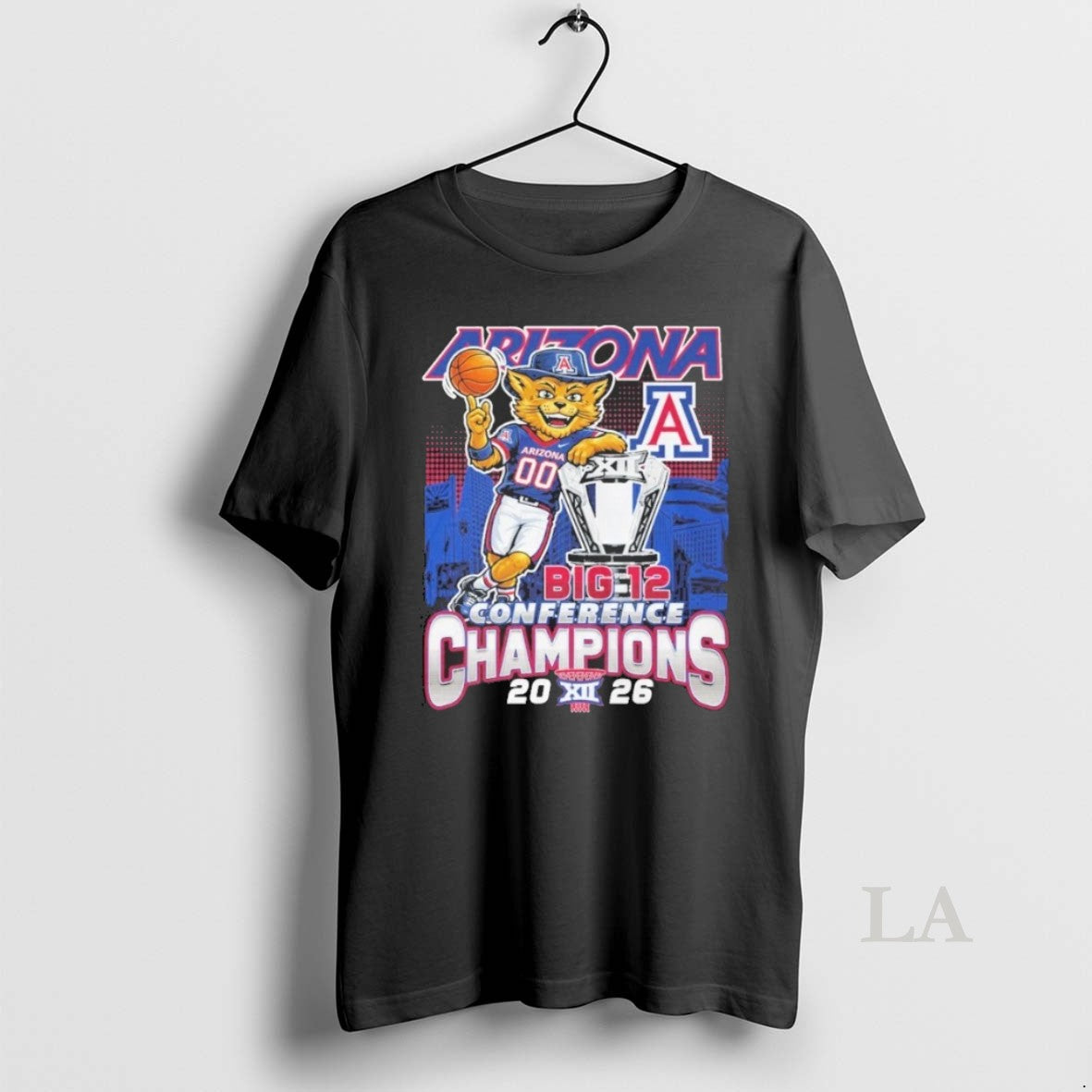Original Arizona Wildcats 2026 Big 12 Conference Champions Mascot
