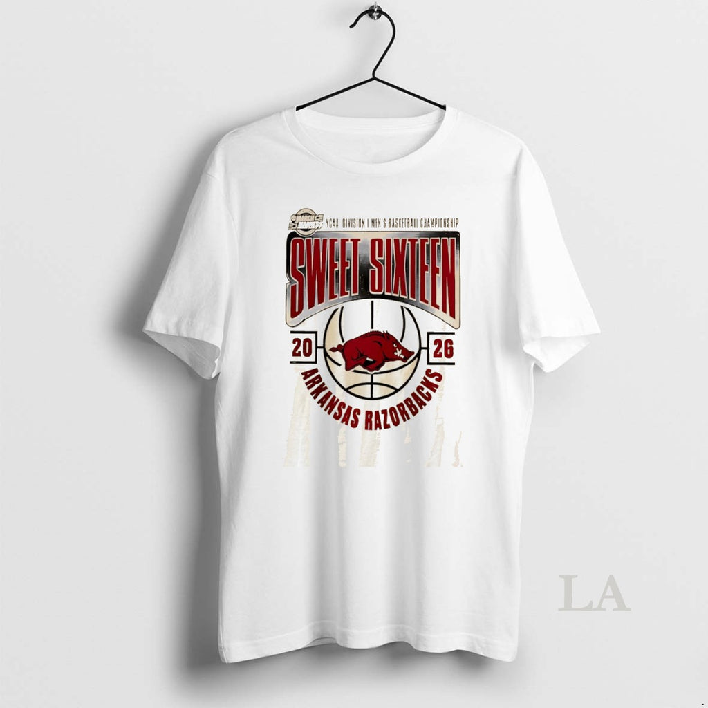 Original Arkansas Razorbacks Mens Basketball 2026 Ncaa March Madness Logo