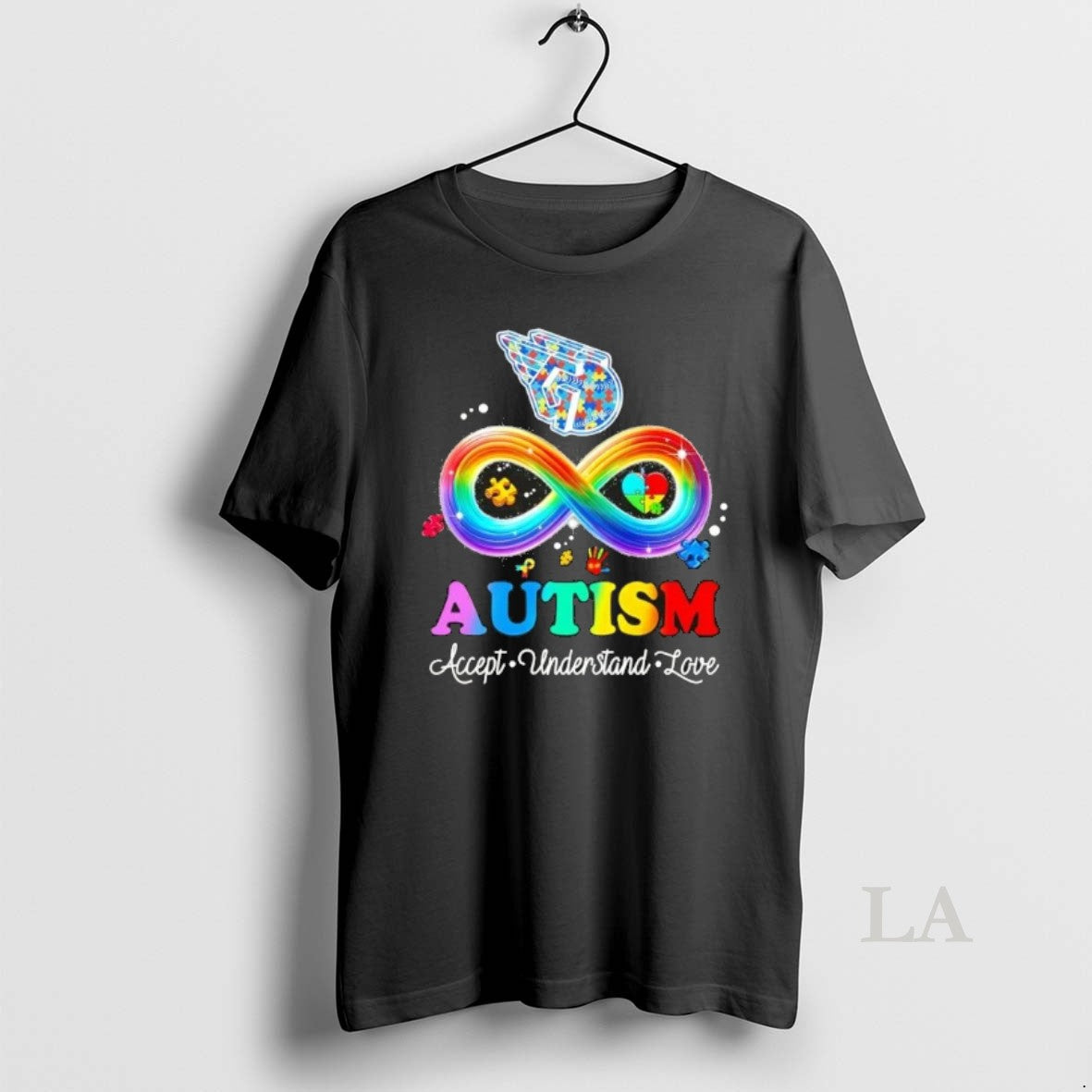 Original Autism Accept Understand Love Cleveland Guardians Baseball Logo Colors