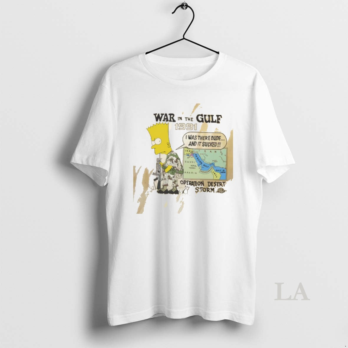 Original Bart War In The Gulf 1991 Operation Desert Storm