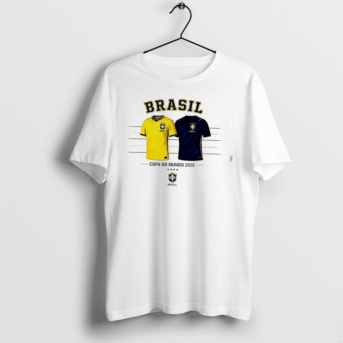 Original Brasil Copa Do Mundo 2026 Brasil World Cup Graphic Tee Tshirts Jpg