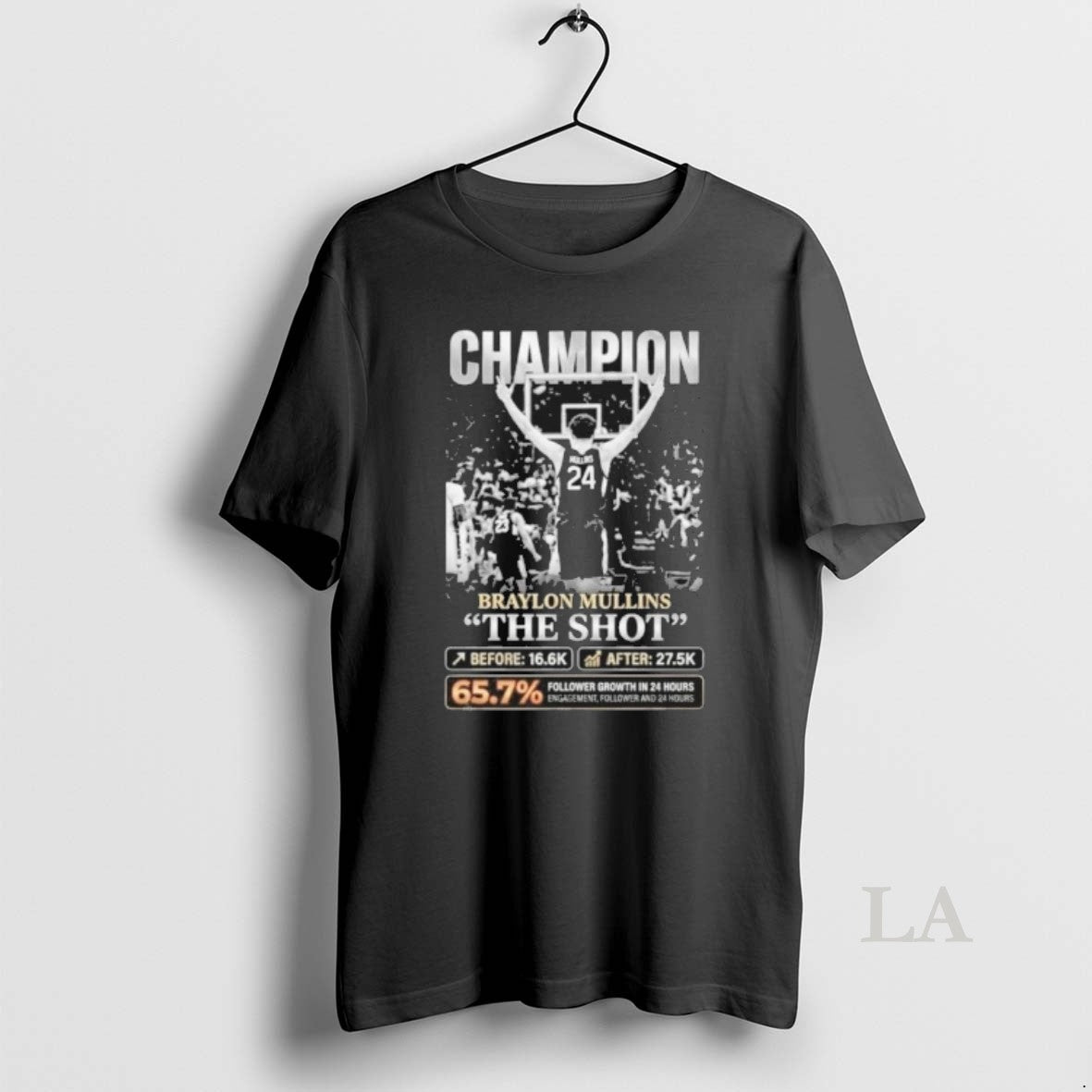 Original Braylon Mullins Champion The Shot Game Duke Vs Uconn