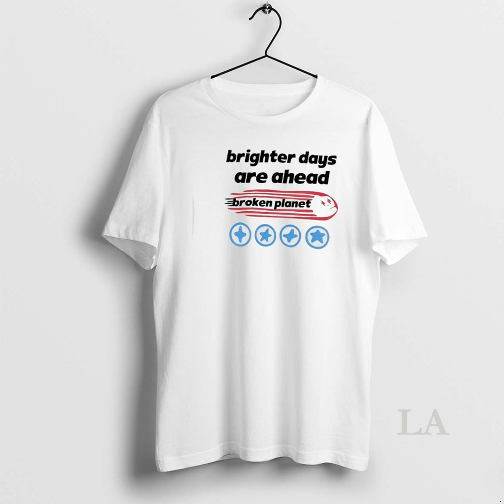 Original Brighter Days Are Ahead Broken Plane
