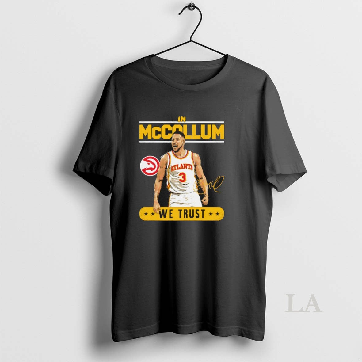 Original Cj Mccollum In Mccollum We Trust Atlanta Hawks