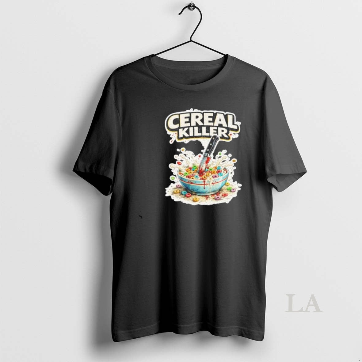 Original Cereal Killer Funny Bowl Spoon Breakfast