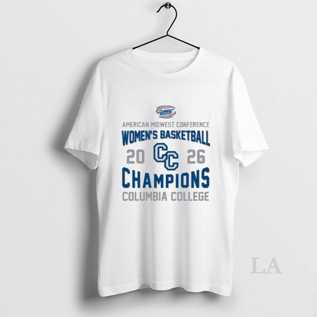 Original Columbia College 2026 Amc Womens Basketball Champions