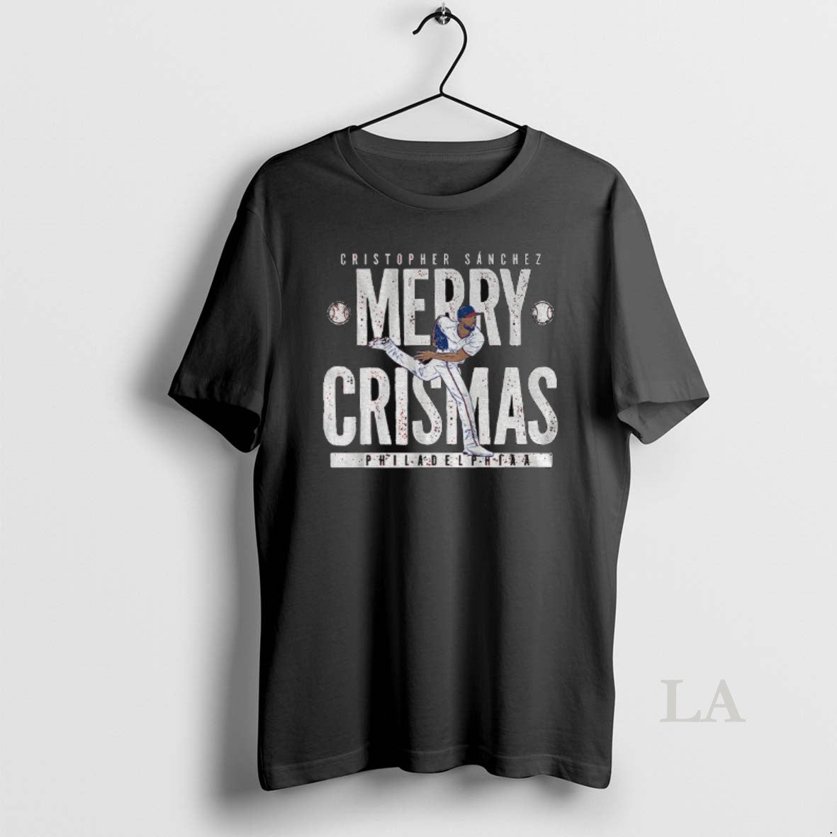 Original Cristopher Sanchez Philadelphia Phillies Baseball Merry Crismas 2026