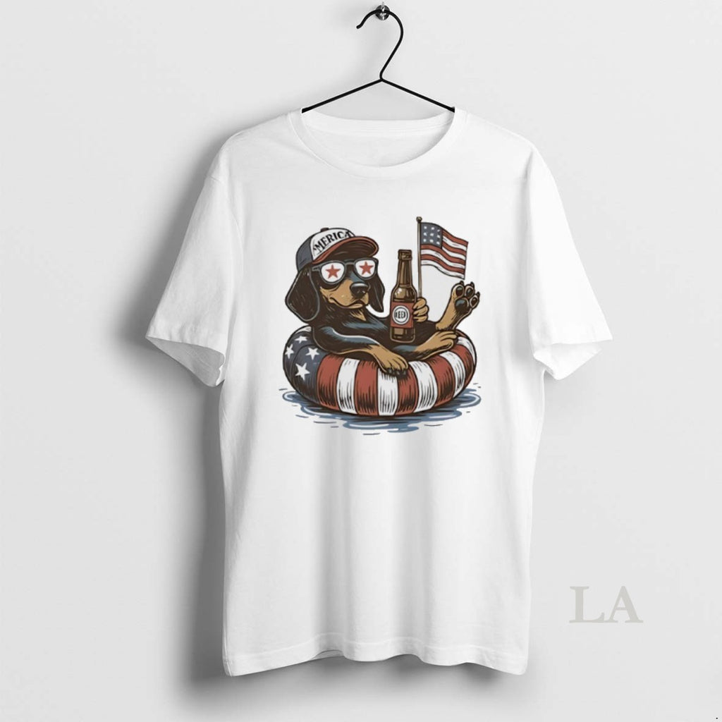 Original Dachshund Drink Beer 4th Of July Anniversary 1776 2026