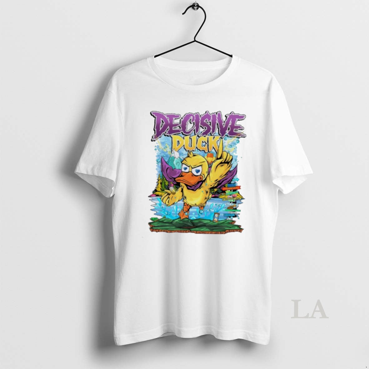 Original Decisive Duck Character Graphic