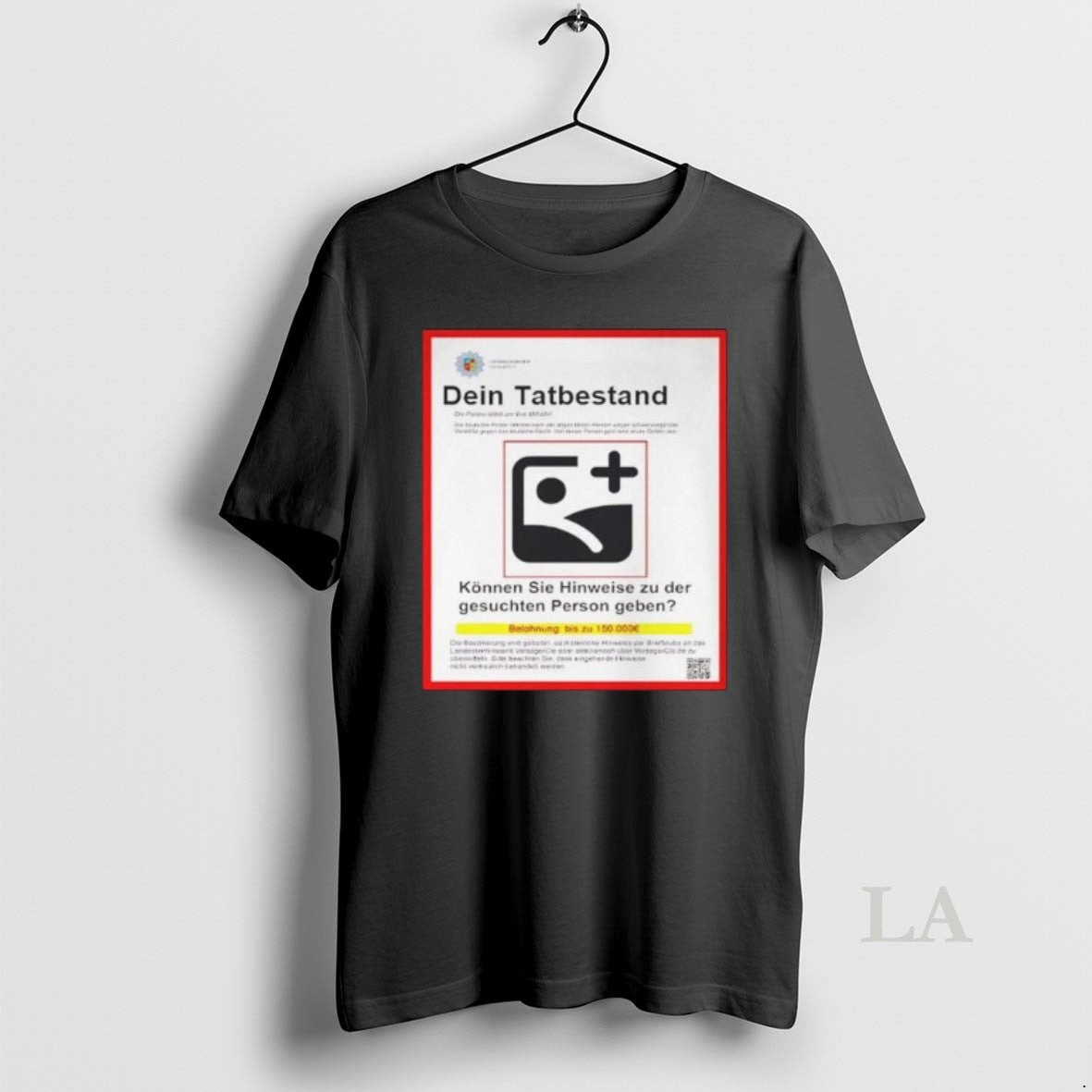 Original Dein Personalisiertes Gesucht Graphic