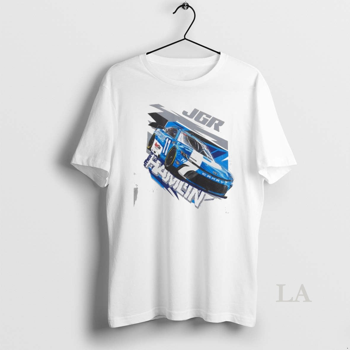 Original Denny Hamlin Joe Gibbs Racing Team Collection White 11