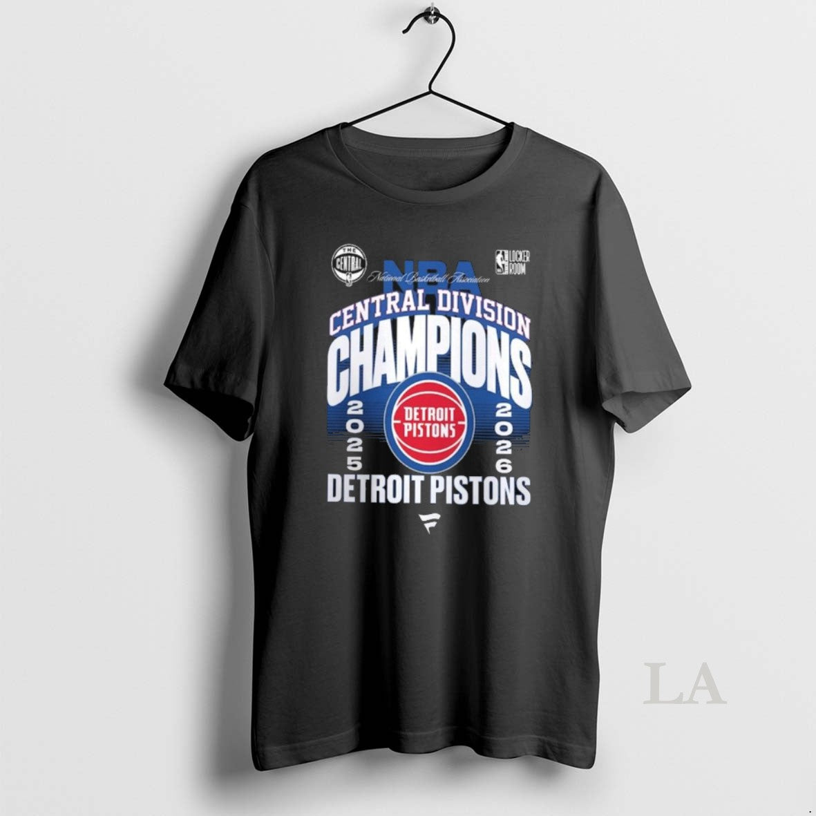 Original Detroit Pistons 2026 Central Division Champions Locker Room