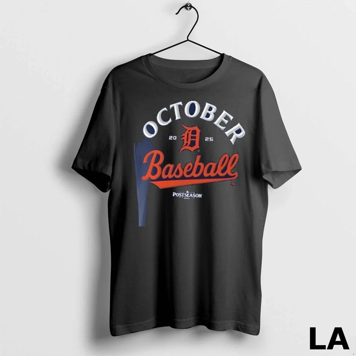 Original Detroit Tigers October Baseball Mlb Postseason 2025