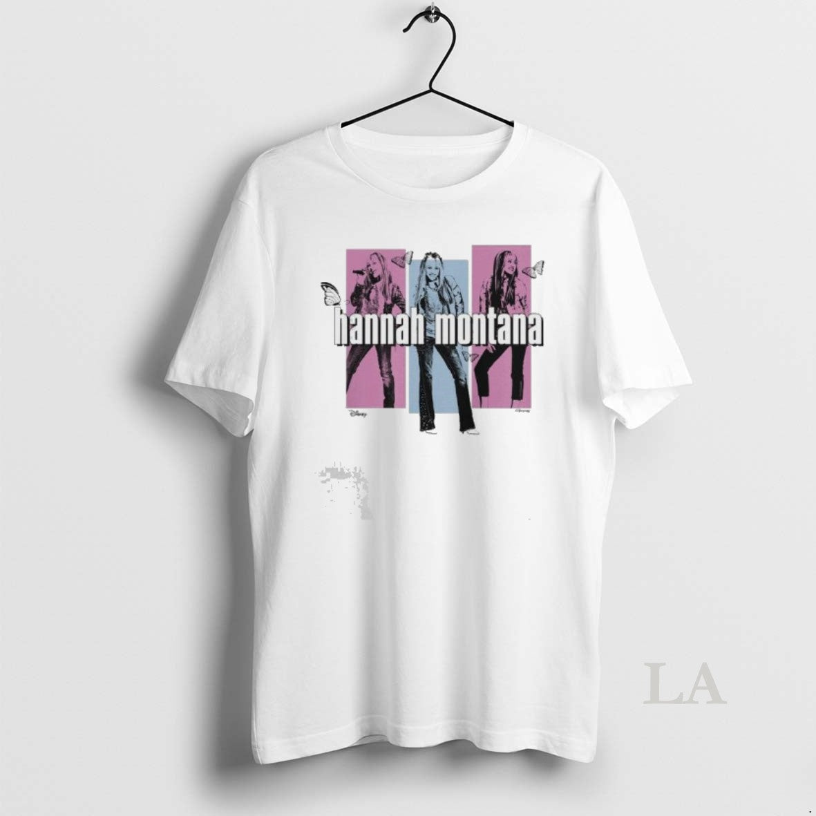 Original Disney Hannah Montana 20th Anniversary Vintage Style Butterfly