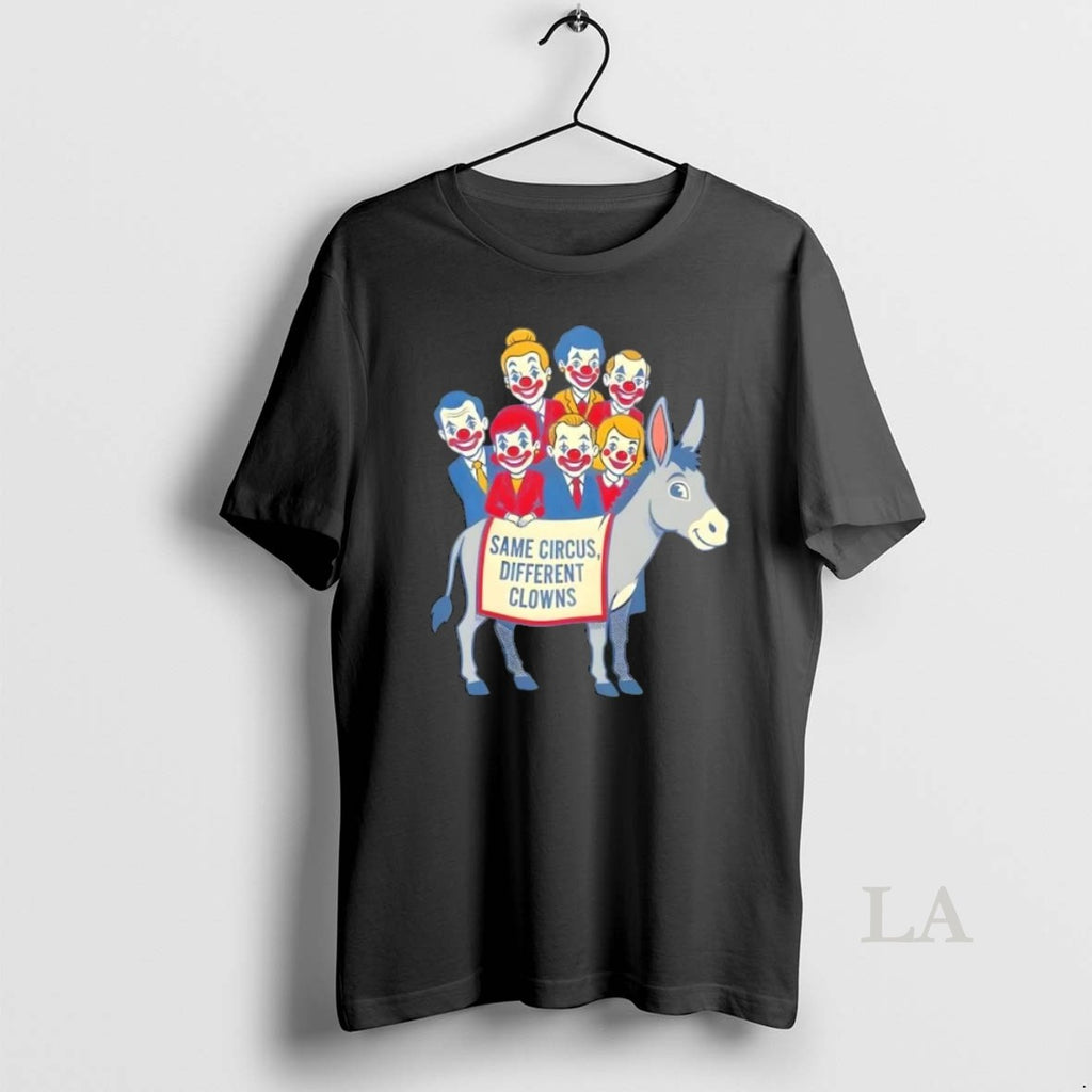 Original Donkey Same Circus Different Clowns Cartoon