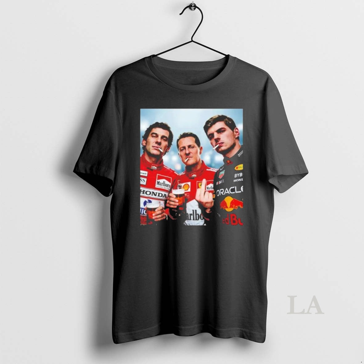 Original F1 Three Kings Smoking Middle Finger