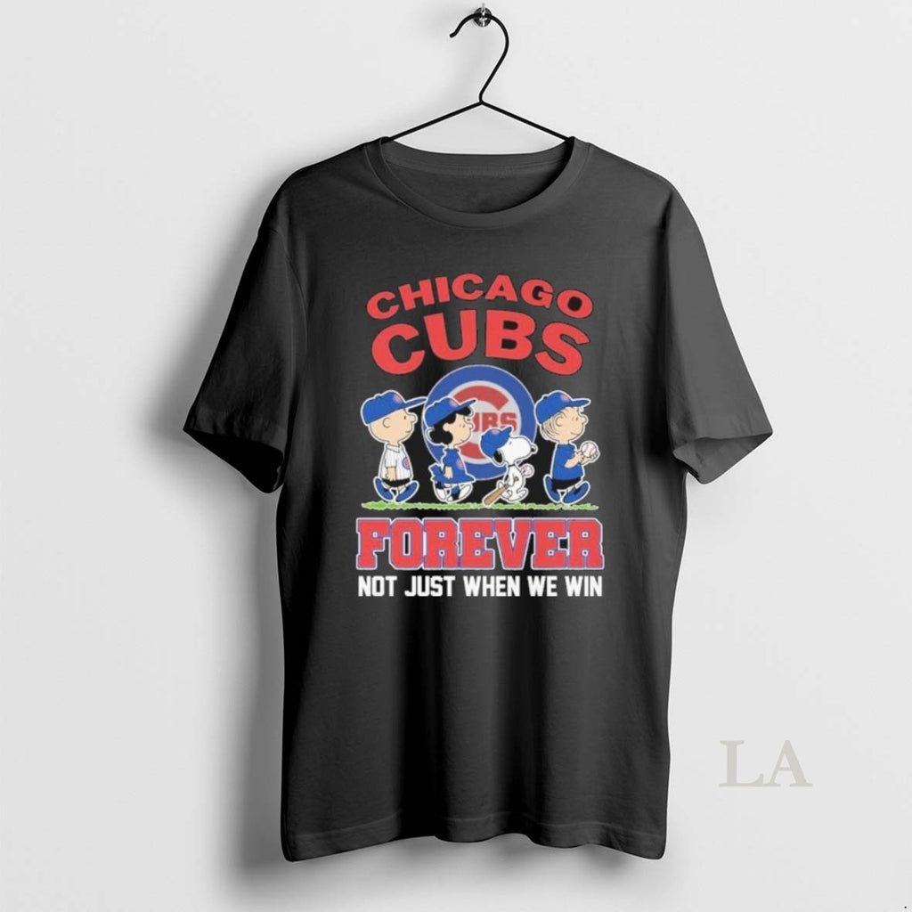 Original Forever The Peanuts Characters X Chicago Cubs Baseball