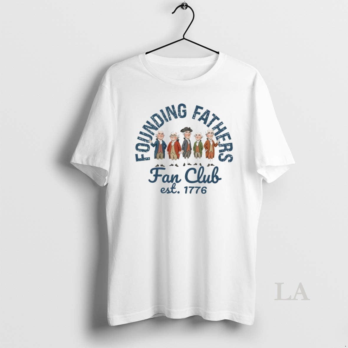 Original Founding Fathers Fan Club Patriotic Usa 250th Anniversary Independence Day