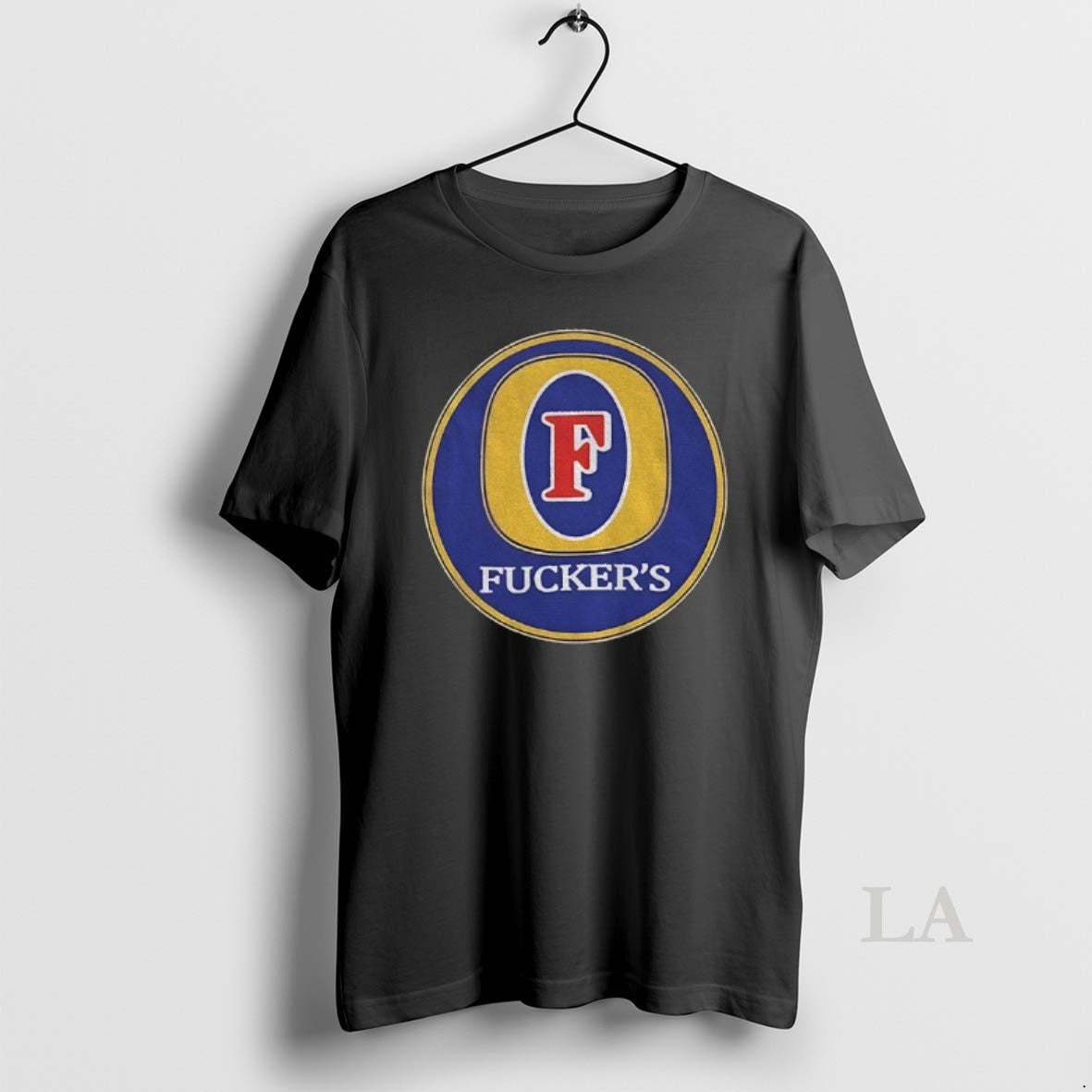 Original Fuckers Fosters Lager Parody Logo