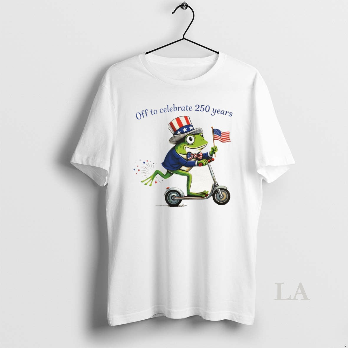 Original Funny Frog Patriotic Usa 250th Anniversary Celebrate 250 Years 4th Of July