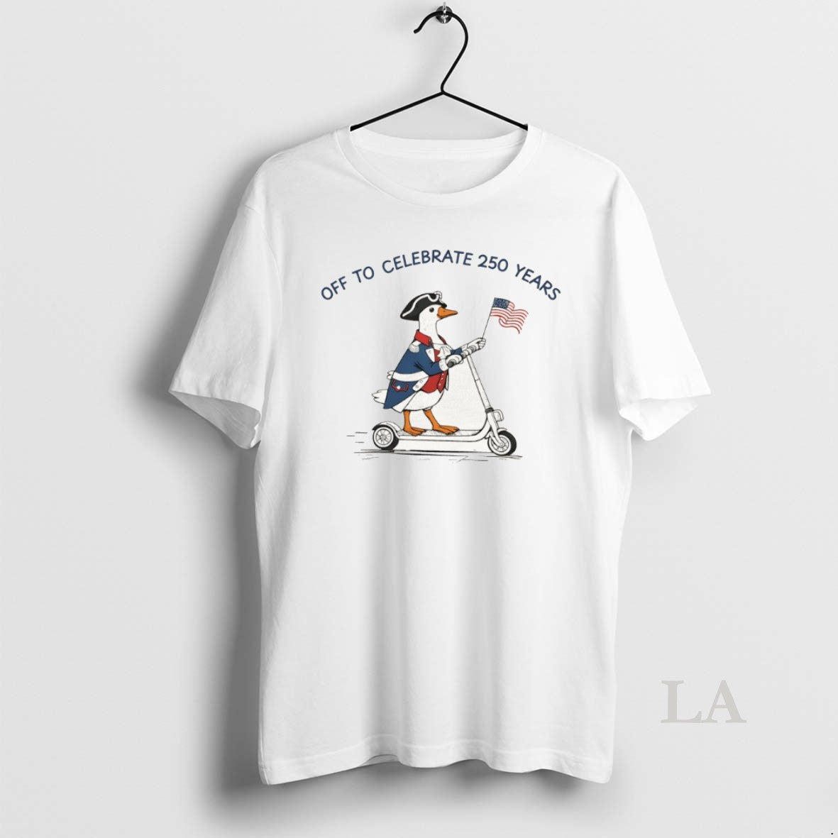 Original Funny Goose Off To Celebrate 250 Years 4th Of July Usa