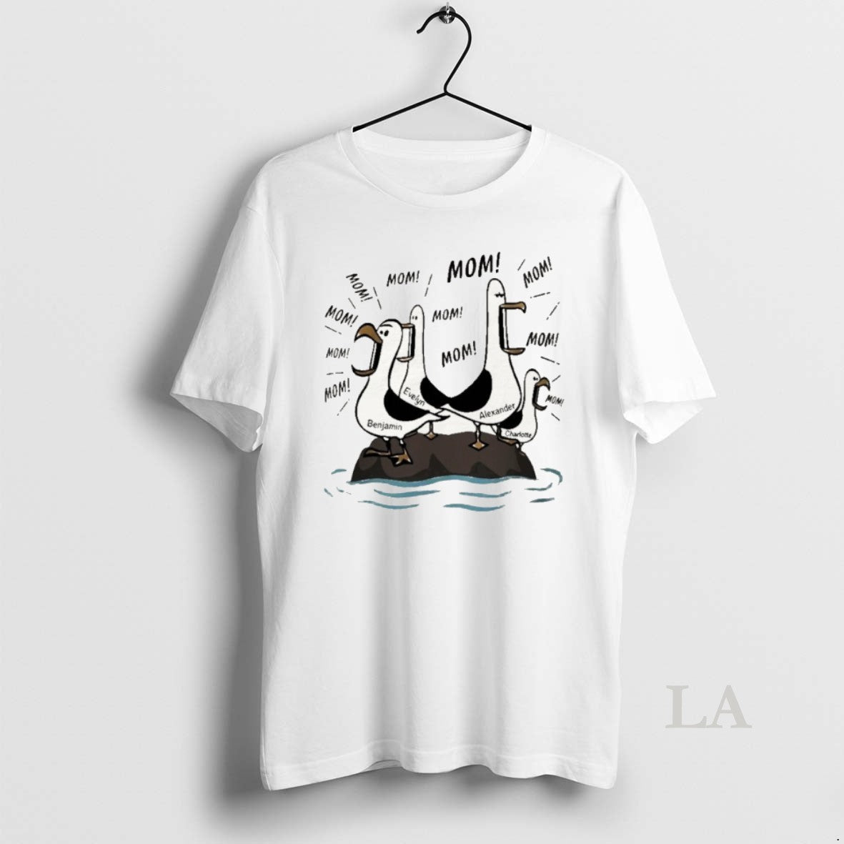 Original Funny Seagull Mom Island Chaos Graphic