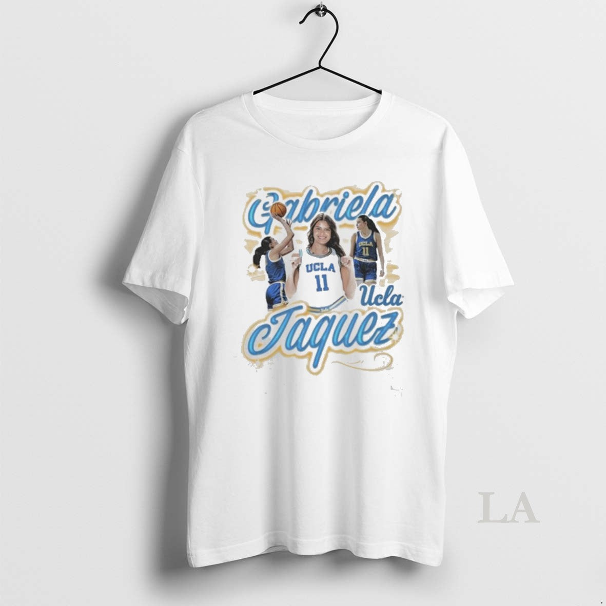 Original Gabriela Jaquez Ucla Bruins White Nil Illustrated Fashion Player