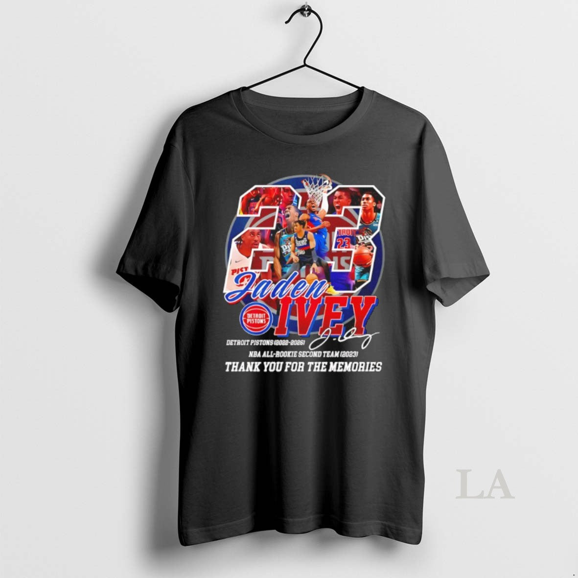 Original Honor Jaden Ivey Detroit Pistons 2022 2026 Thank You For The Memories