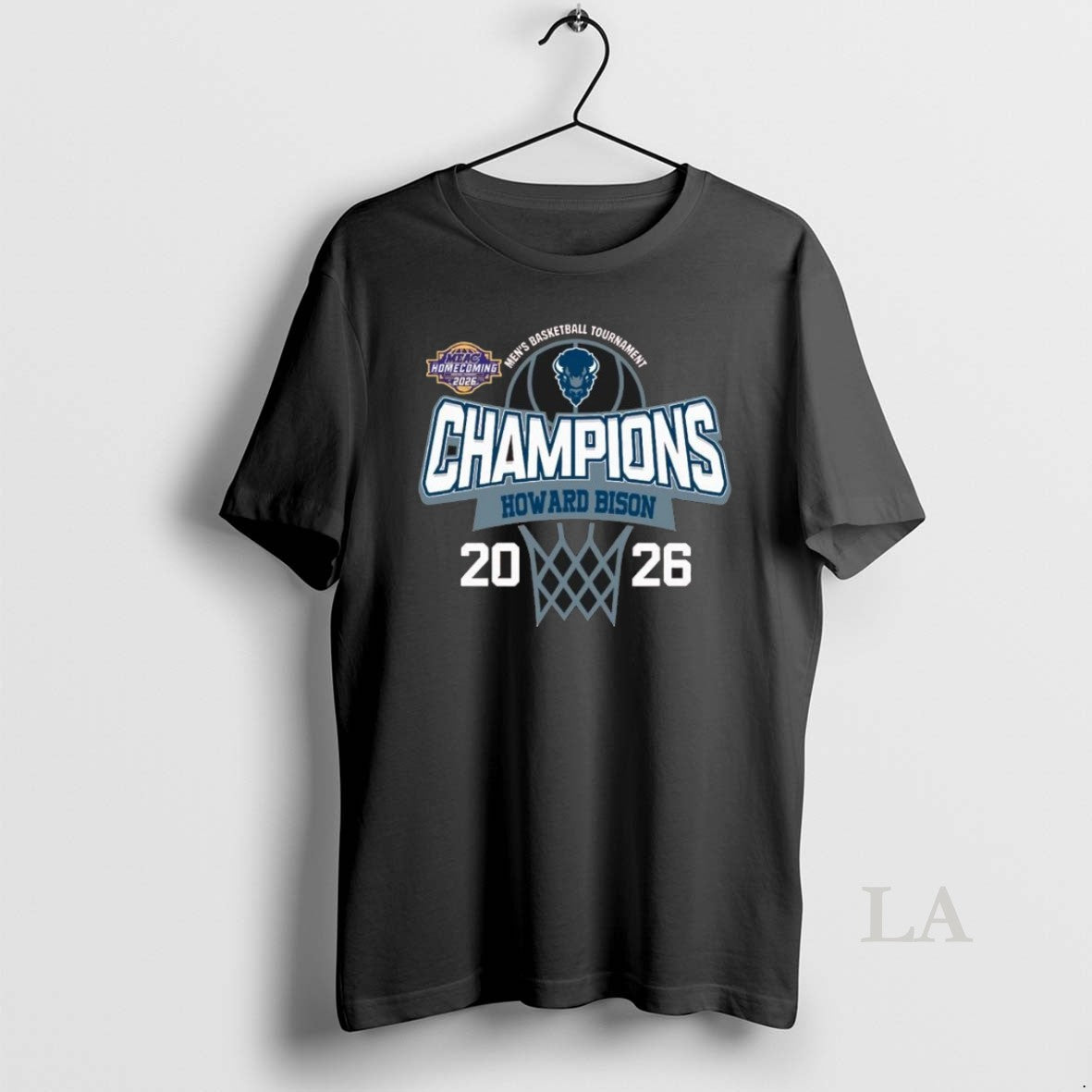 Original Howard Bison 2026 Meac Mens Basketball Tournament Champions