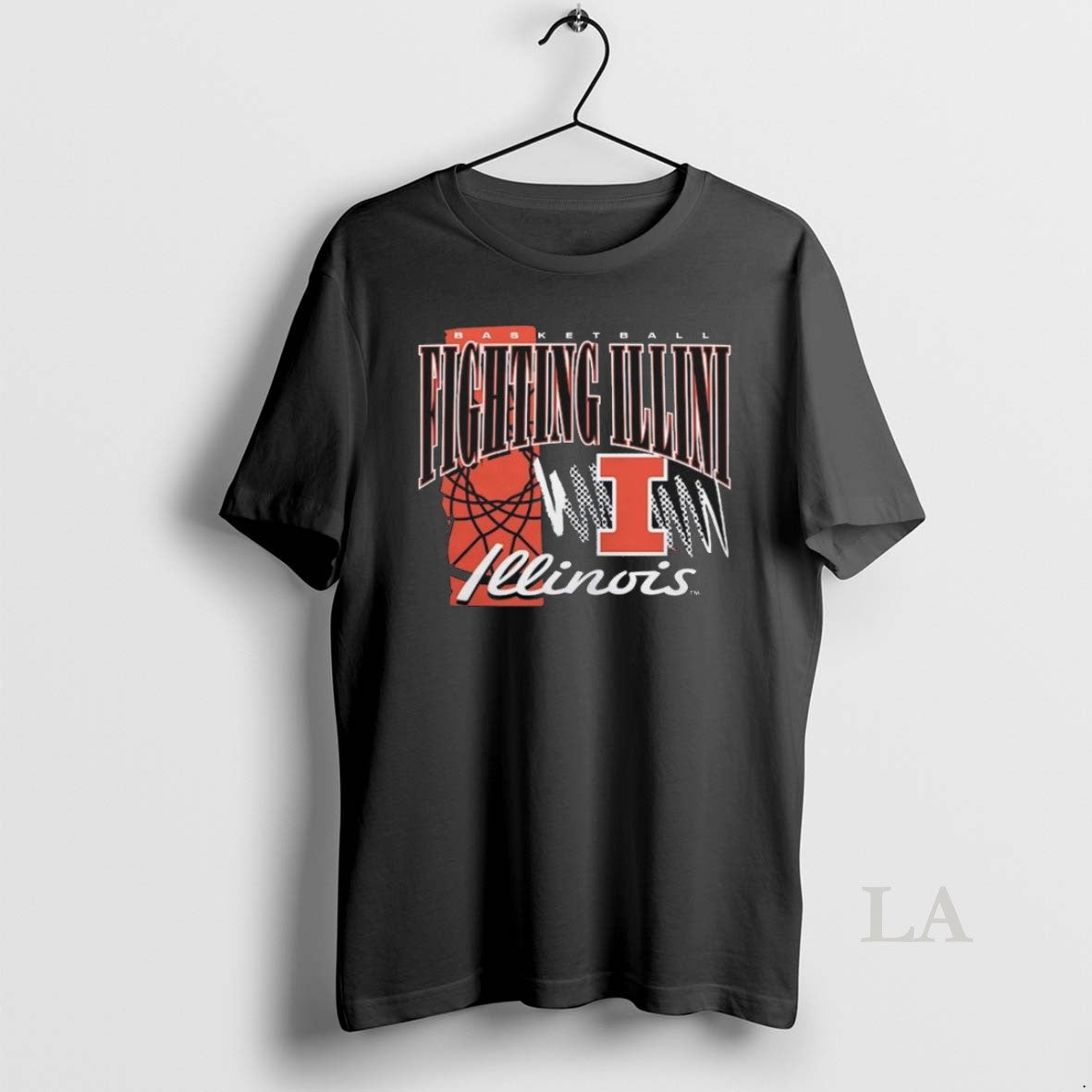 Original Illinois Fighting Illini Basketball Graphic