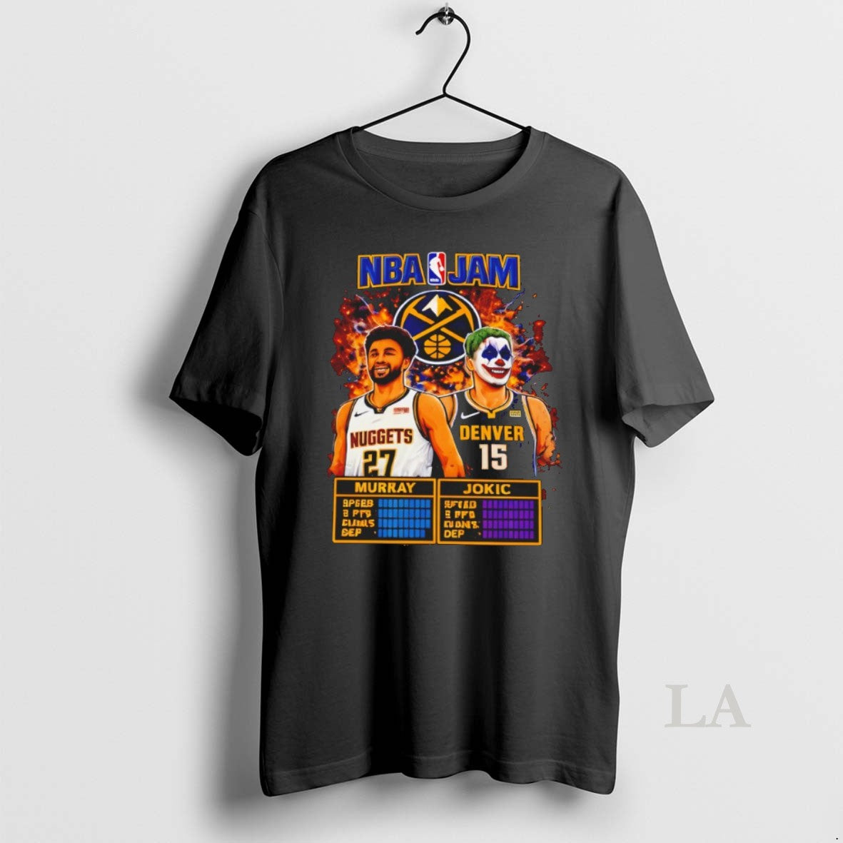 Original Jamal Murray And Nikola Jokic Denver Nuggets Nba Jam Basketball