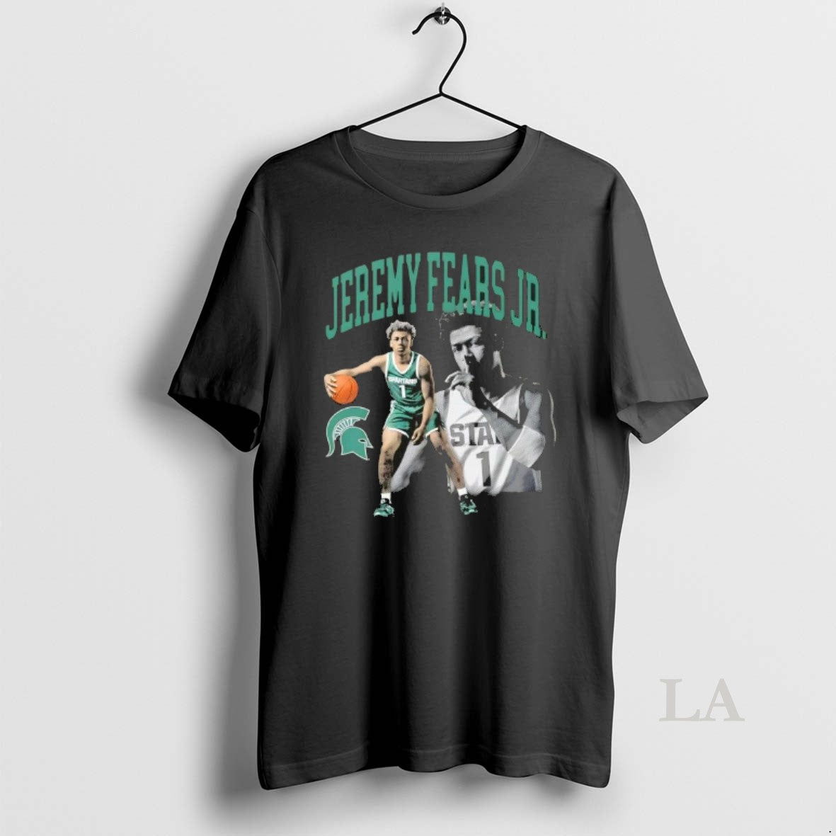 Original Jeremy Fears Jr Michigan State Spartans Basketball Portrait