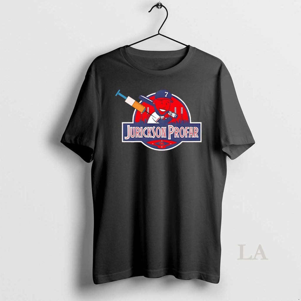 Original Jurickson Profar 7 Atlanta Braves City Skyline