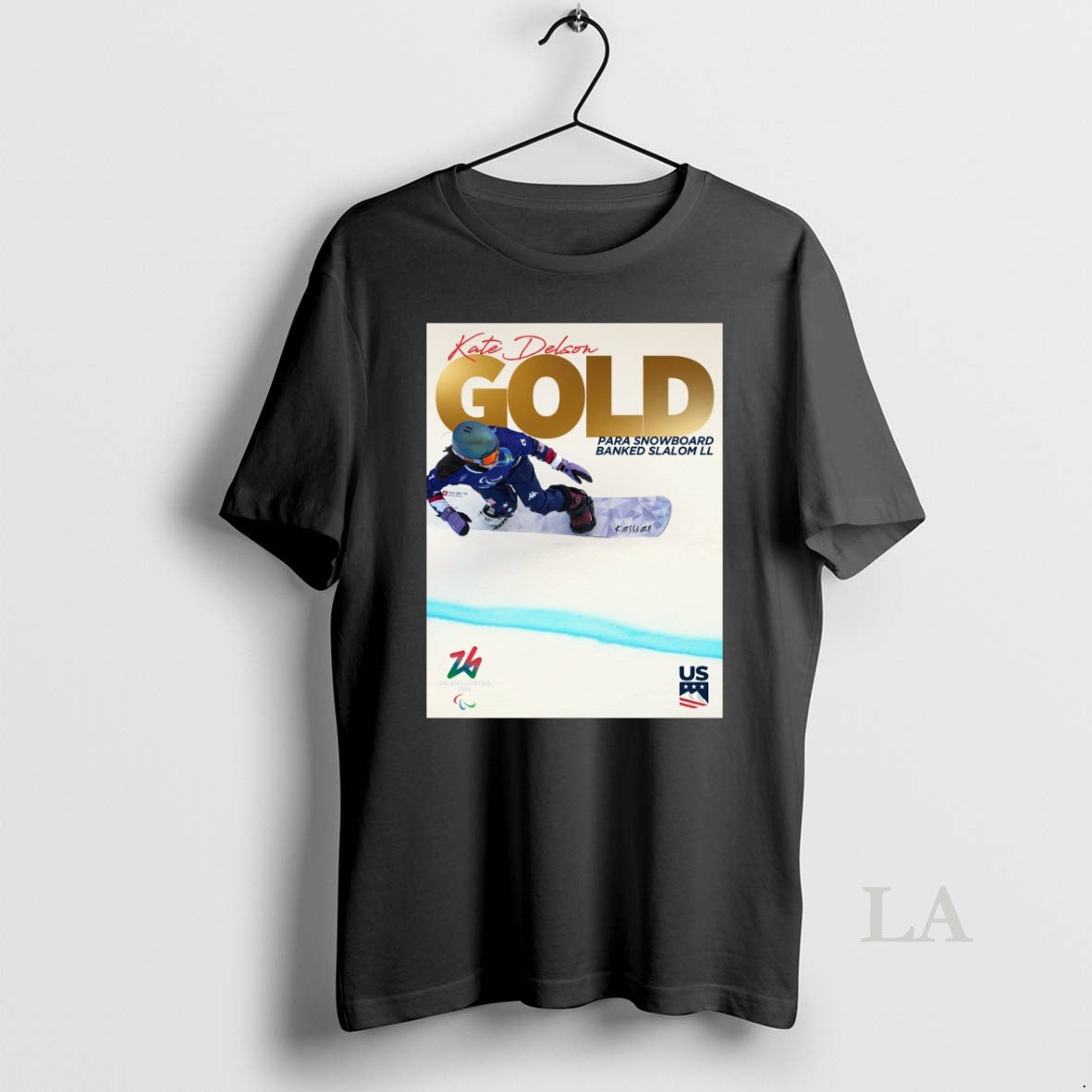Original Kate Delson Gold Medal Para Snowboard Banked Slalom Ll