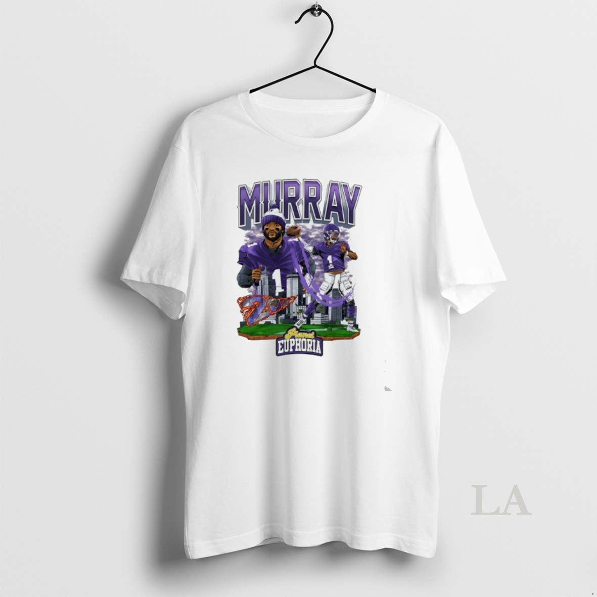 Original Kyler Murray Baltimore Ravens 2026 Collage City Skyline Comic