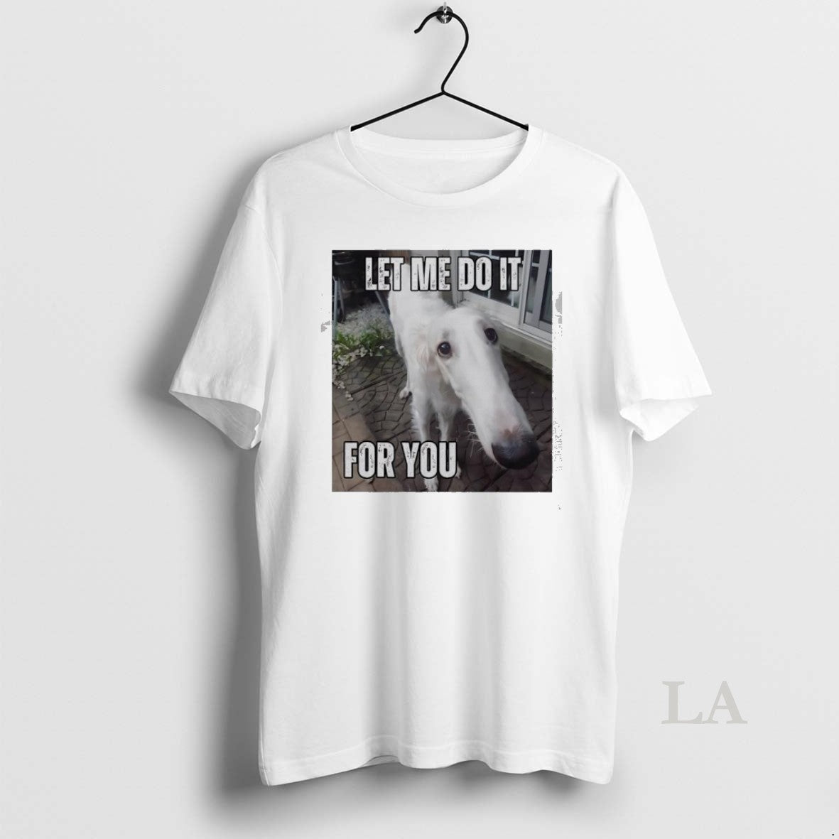 Original Let Me Do It For You Borzoi Dog