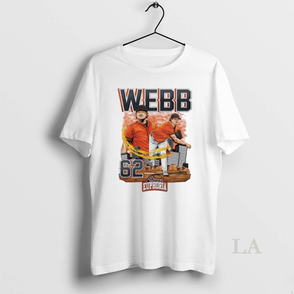 Original Logan Webb 62 San Francisco Giants Collage Slugger Swing