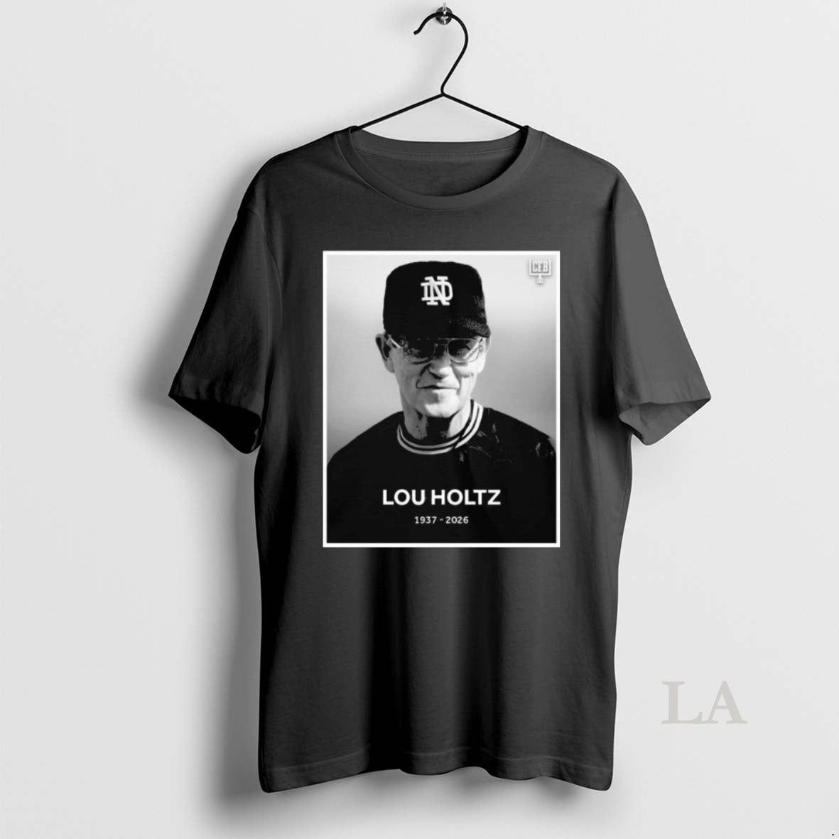 Original Lou Holtz 1937 2026 Legendary College Football Hof Long Sleve