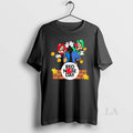 Original Luigi Vs Super Mario Red Nose Day Game