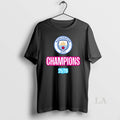 Original Manchester City Football Club 1894 Champions 25 26 Logo
