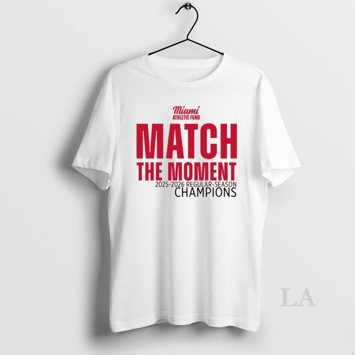Original Miami Athletic Fund Match The Moment 2025 26 Regular Season Champions