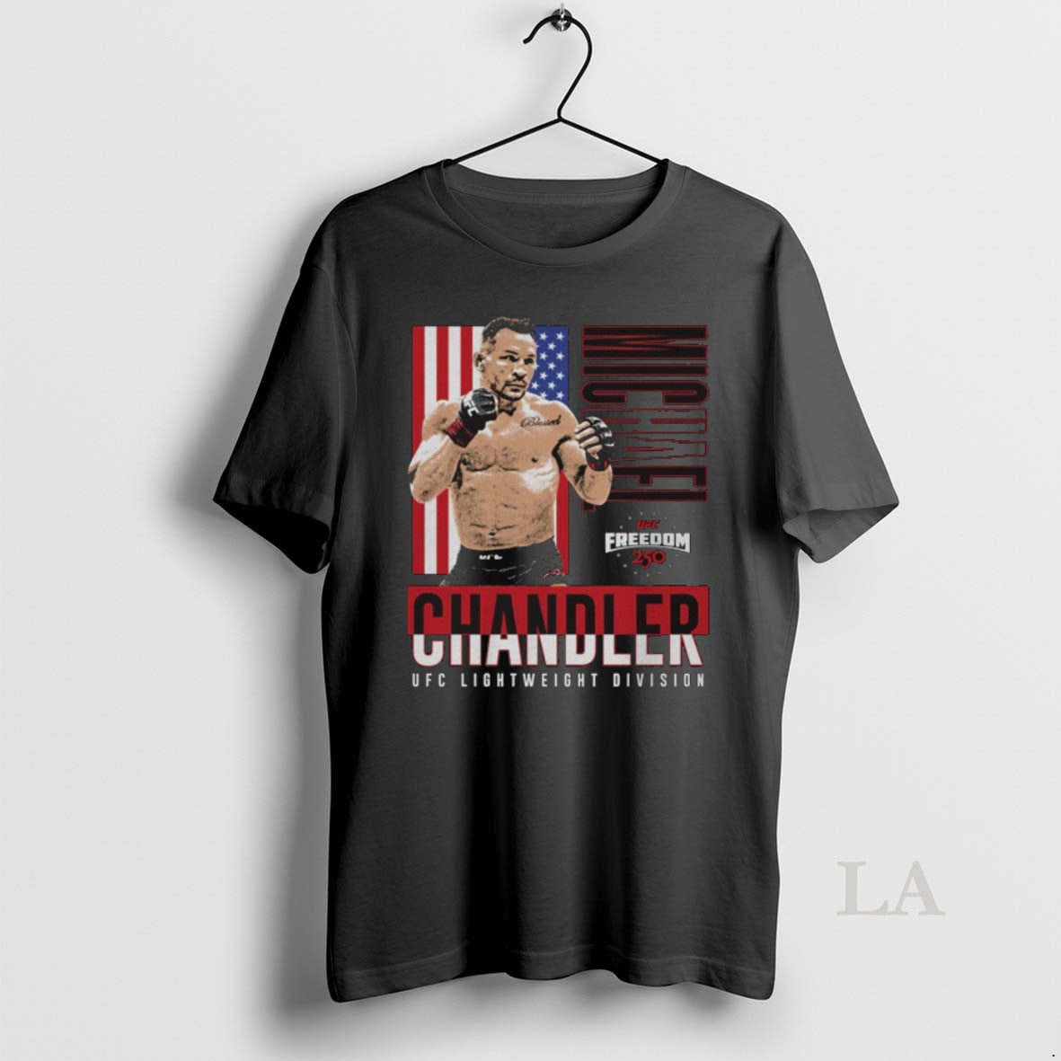 Original Michael Chandler Ufc Lightweight Division Freedom 250 Flag
