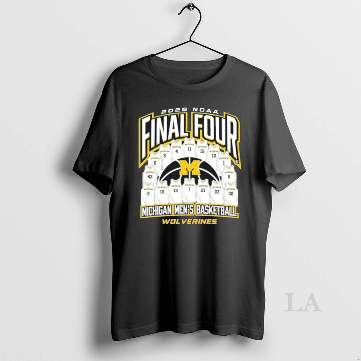 Original Michigan Mens Basketball 2026 Ncaa Final Four Jersey Madness