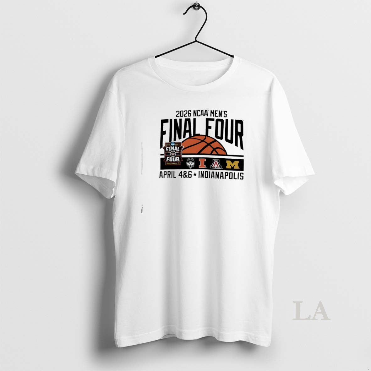 Original Michigan Uconn Arizona And Illinois Ncaa Mens Final Four 2026 Indianapolis