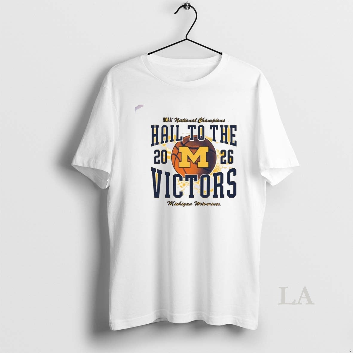 Original Michigan Wolverines 2026 Ncaa Mens Basketball National Champions Hail To The Victors