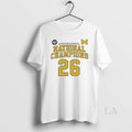 Original Michigan Wolverines 2026 Ncaa Mens Basketball National Championship