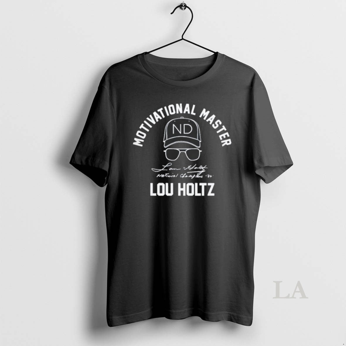 Original Motivational Master Lou Holtz Signature