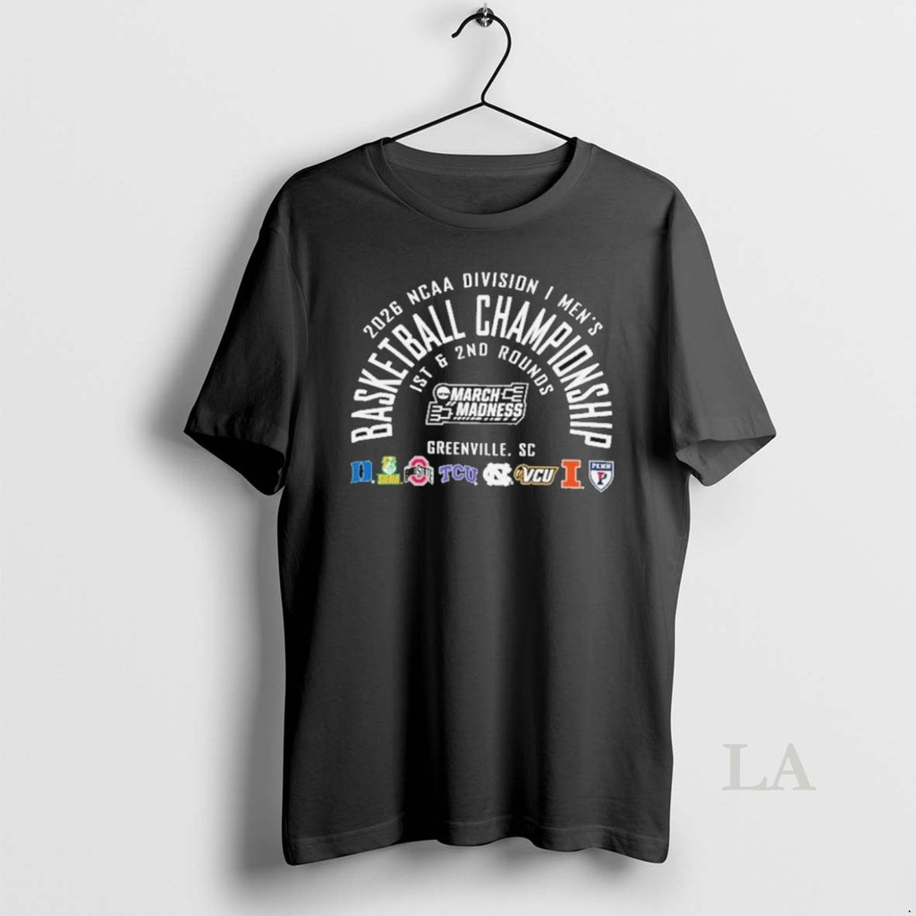 Original Ncaa Mens Basketball 2026 March Madness Greenville Sc