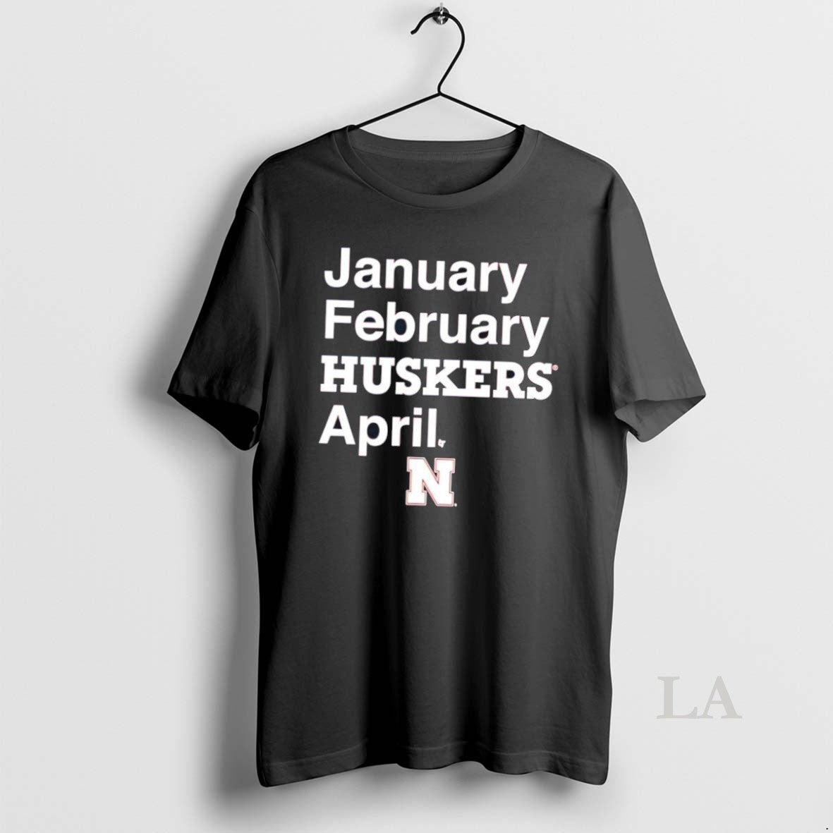 Original Nebraska Basketball January February Huskers April