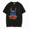 Original New York Knicks The Mecca Welcome To Hell Graphic Tee Tshirts Jpg